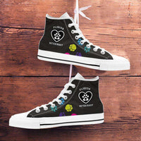 Load image into Gallery viewer, Designs by MyUtopia Shout Out:Florida Veterinary Canvas High Top Shoes
