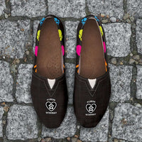 Load image into Gallery viewer, Designs by MyUtopia Shout Out:Florida Veterinary Casual Canvas Slip on Shoes Women&#39;s Flats
