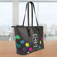 Load image into Gallery viewer, Designs by MyUtopia Shout Out:Florida Veterinary Faux Leather Totebag Purse
