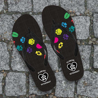 Load image into Gallery viewer, Designs by MyUtopia Shout Out:Florida Veterinary Flip-Flops
