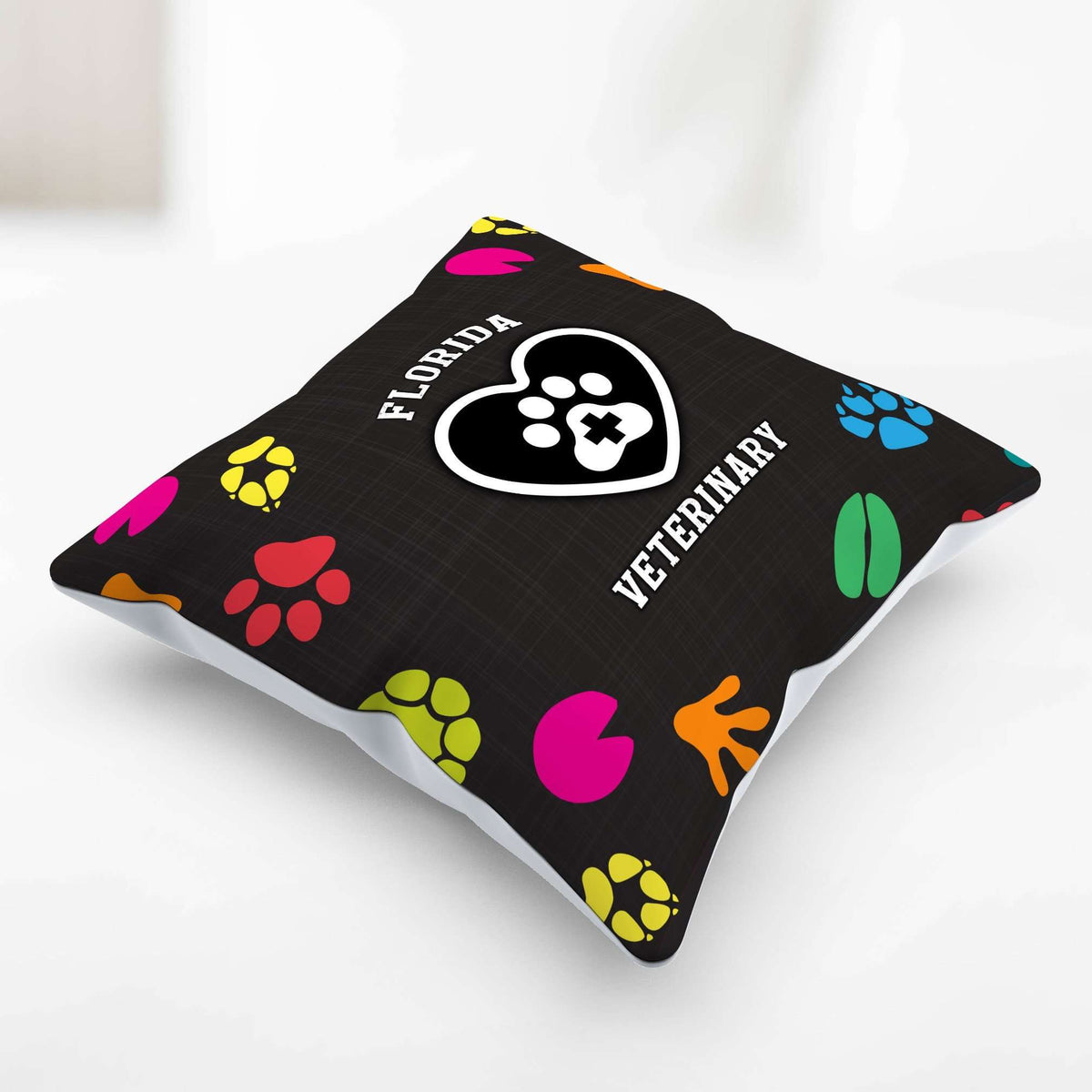 Designs by MyUtopia Shout Out:Florida Veterinary Pillowcase