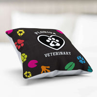 Load image into Gallery viewer, Designs by MyUtopia Shout Out:Florida Veterinary Pillowcase
