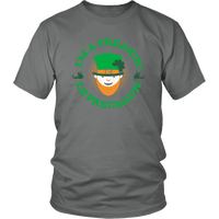 Load image into Gallery viewer, Designs by MyUtopia Shout Out:Freakin&#39; Leprechaun T-Shirt,Grey / S,Adult Unisex T-Shirt
