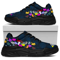 Load image into Gallery viewer, Neko&#39;s Playing with the TARDIS Inspired by Doctor Who Walking Shoes
