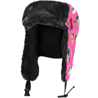 Load image into Gallery viewer, Kitten Wars Trapper, Aviator, Faux Fur Lined Cold Weather Hat
