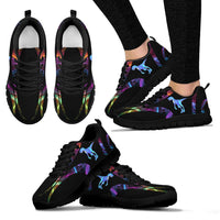 Load image into Gallery viewer, Velociraptor Dinosaur Jurassic Park Themed Running Shoes
