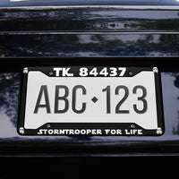 Load image into Gallery viewer, Personalized Stormtrooper for Life License Plate Frame
