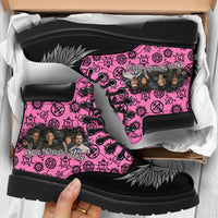 Load image into Gallery viewer, Inspired by Supernatural Micro Suede Lace up Boots
