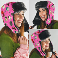Load image into Gallery viewer, Kitten Wars Trapper, Aviator, Faux Fur Lined Cold Weather Hat
