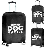 Load image into Gallery viewer, Designs by MyUtopia Shout Out:Full Time Dogaholic Labrador Luggage Cover

