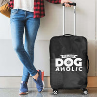 Load image into Gallery viewer, Designs by MyUtopia Shout Out:Full Time Dogaholic Labrador Luggage Cover

