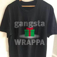 Load image into Gallery viewer, Designs by MyUtopia Shout Out:Gangsta Wrappa Adult Unisex T-Shirt
