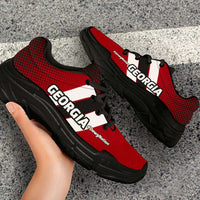 Load image into Gallery viewer, Designs by MyUtopia Shout Out:Georgia #DawgNation Chunky Sneakers
