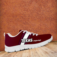 Load image into Gallery viewer, Designs by MyUtopia Shout Out:#GigEmAggs Texas A&amp;M Fan Running Shoes
