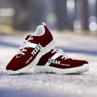 Load image into Gallery viewer, Designs by MyUtopia Shout Out:#GigEmAggs Texas A&amp;M Fan Running Shoes
