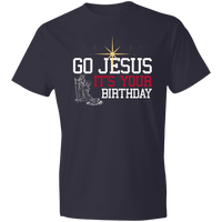 Load image into Gallery viewer, Designs by MyUtopia Shout Out:Go Jesus Its Your Birthday - Lightweight T-Shirt,Navy / S,Adult Unisex T-Shirt
