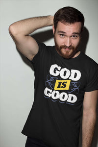 Load image into Gallery viewer, Designs by MyUtopia Shout Out:God Is Good Adult Unisex T-Shirt
