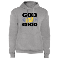 Load image into Gallery viewer, Designs by MyUtopia Shout Out:God Is Good Core Fleece Pullover Hoodie,Athletic Heather / S,Pullover Hoodie
