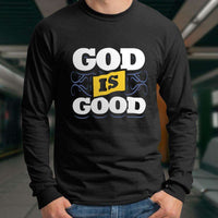 Load image into Gallery viewer, Designs by MyUtopia Shout Out:God Is Good Long Sleeve Ultra Cotton Unisex T-Shirt
