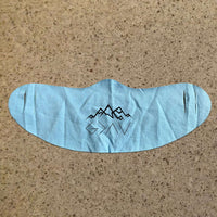 Load image into Gallery viewer, Designs by MyUtopia Shout Out:God Is Greater Fabric Face Covering / Face Mask,Light Blue,Fabric Face Mask
