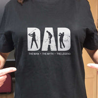 Load image into Gallery viewer, Designs by MyUtopia Shout Out:Golf Dad Adult Unisex T-Shirt
