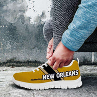 Load image into Gallery viewer, Designs by MyUtopia Shout Out:#GoMarching New Orleans Fan Running Shoes
