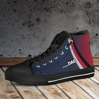 Load image into Gallery viewer, Designs by MyUtopia Shout Out:Gonzaga DAD Basketball Fans Canvas High Top Shoes
