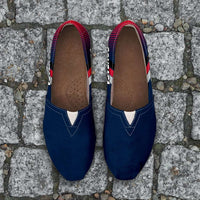 Load image into Gallery viewer, Designs by MyUtopia Shout Out:Gonzaga Zag Up Bulldogs Basketball Fans Casual Canvas Slip on Shoes Women&#39;s Flats
