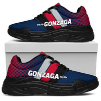 Load image into Gallery viewer, Designs by MyUtopia Shout Out:Gonzaga #ZagUp Chunky Sneakers,Women&#39;s / Ladies US5.5 (EU36) / Navy Blue,Chunky Sneakers
