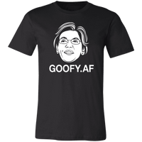 Load image into Gallery viewer, Designs by MyUtopia Shout Out:Goofy Warren Trump Political Humor Unisex Jersey Short-Sleeve T-Shirt,X-Small / Black,Adult Unisex T-Shirt
