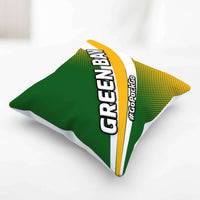 Load image into Gallery viewer, Designs by MyUtopia Shout Out:#GoPackGo Green Bay Fan Accent Pillow Cover Pillowcase
