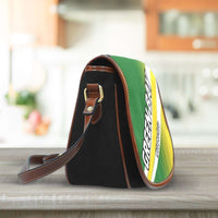 Load image into Gallery viewer, Designs by MyUtopia Shout Out:#GoPackGo Green Bay Fan Canvas Saddlebag Style Crossbody Purse

