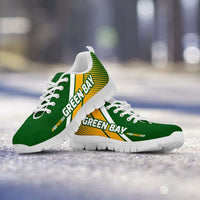 Load image into Gallery viewer, Designs by MyUtopia Shout Out:#GoPackGo Green Bay Fan Running Shoes
