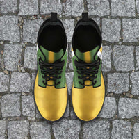 Load image into Gallery viewer, Designs by MyUtopia Shout Out:#GoPackGo Green Bay Faux Leather 7 Eye Lace-up Boots
