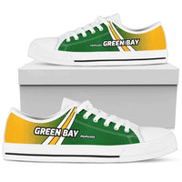 Load image into Gallery viewer, Designs by MyUtopia Shout Out:#GoPackGo Green Bay Lowtop Shoes
