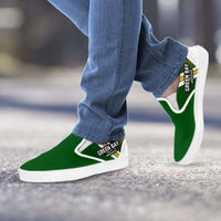 Load image into Gallery viewer, Designs by MyUtopia Shout Out:#GoPackGo Green Bay Slip-on Shoes

