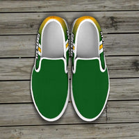 Load image into Gallery viewer, Designs by MyUtopia Shout Out:#GoPackGo Green Bay Slip-on Shoes
