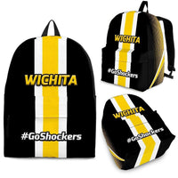 Load image into Gallery viewer, Designs by MyUtopia Shout Out:#GoShockers Wichita Backpack

