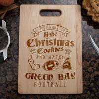 Load image into Gallery viewer, Designs by MyUtopia Shout Out:Green Bay Football Christmas Engraved Cutting Board
