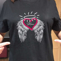 Load image into Gallery viewer, Designs by MyUtopia Shout Out:Guardian Angel Mom Adult Unisex T-Shirt
