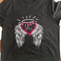 Load image into Gallery viewer, Designs by MyUtopia Shout Out:Guardian Angel Mom Adult Unisex T-Shirt
