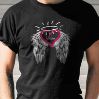 Load image into Gallery viewer, Designs by MyUtopia Shout Out:Guardian Angel Mom Adult Unisex T-Shirt
