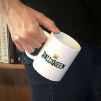 Load image into Gallery viewer, Designs by MyUtopia Shout Out:Halloqueen White Ceramic Coffee Cup
