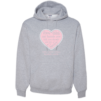 Load image into Gallery viewer, Designs by MyUtopia Shout Out:Hands are as Full as Mom&#39;s Heart Personalized with Kid&#39;s Names Pullover Hoodie,Athletic Heather / S,Pullover Hoodie
