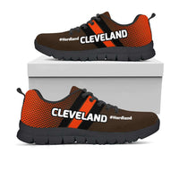 Load image into Gallery viewer, Designs by MyUtopia Shout Out:#HardLand Cleveland Fan Mesh Fabric Running Shoes
