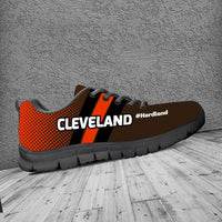 Load image into Gallery viewer, Designs by MyUtopia Shout Out:#HardLand Cleveland Fan Mesh Fabric Running Shoes
