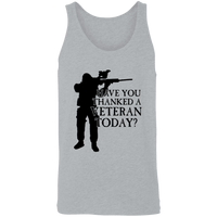 Load image into Gallery viewer, Designs by MyUtopia Shout Out:Have You Thanked A Veteran Today Cotton Unisex Tank Top,Athletic Heather / X-Small,Tank Tops
