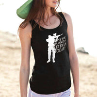 Load image into Gallery viewer, Designs by MyUtopia Shout Out:Have You Thanked A Veteran Today Cotton Unisex Tank Top
