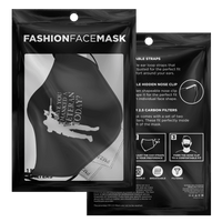 Load image into Gallery viewer, Designs by MyUtopia Shout Out:Have You Thanked A Veteran Today Fitted Face Mask w. Adjustable Ear Loops
