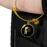 Load image into Gallery viewer, Designs by MyUtopia Shout Out:Have You Thanked A Veteran Today Personalized Engravable Keepsake Bangle Bracelet
